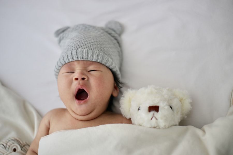 Baby knit hat